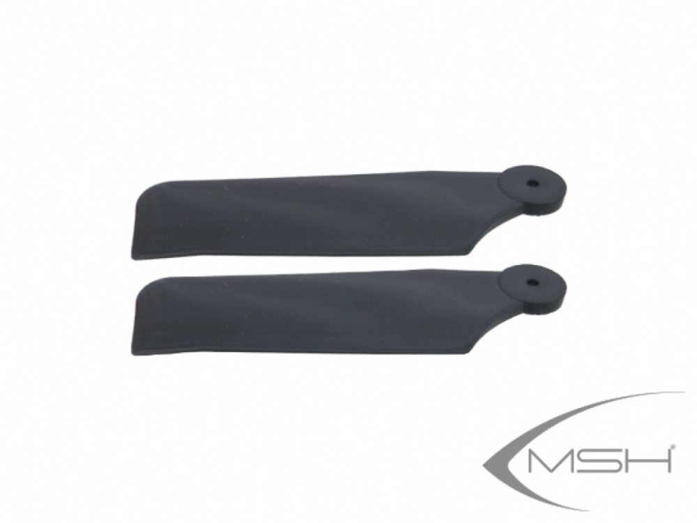 MSH PROTOS 380 Rigid tail blade black MSH41181-1