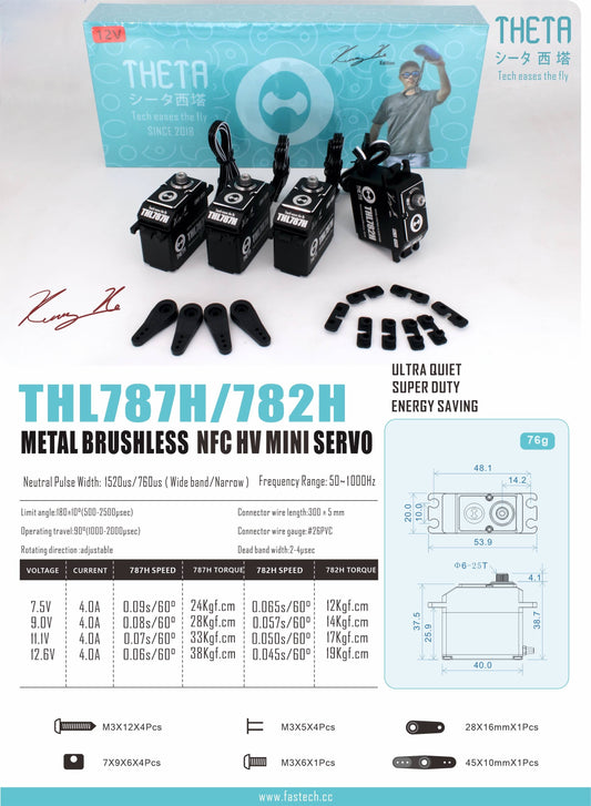 TS-KKES 12V - Theta Kenny Ko Edition 12V HV Servo Set