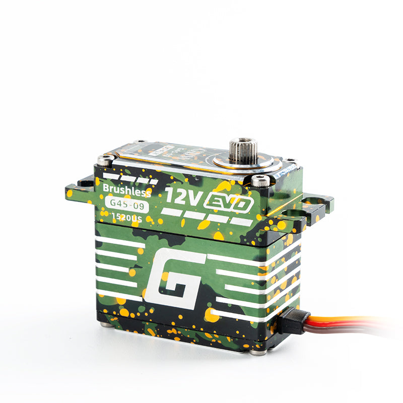 G45-09 - GDW 12V 45kg Brushless Metal Gear Servo Motor  RC  Car/Helicopter/Drone Part