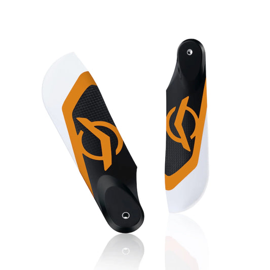 Azure Power HELI TAIL BLADES 115 (ORANGE)