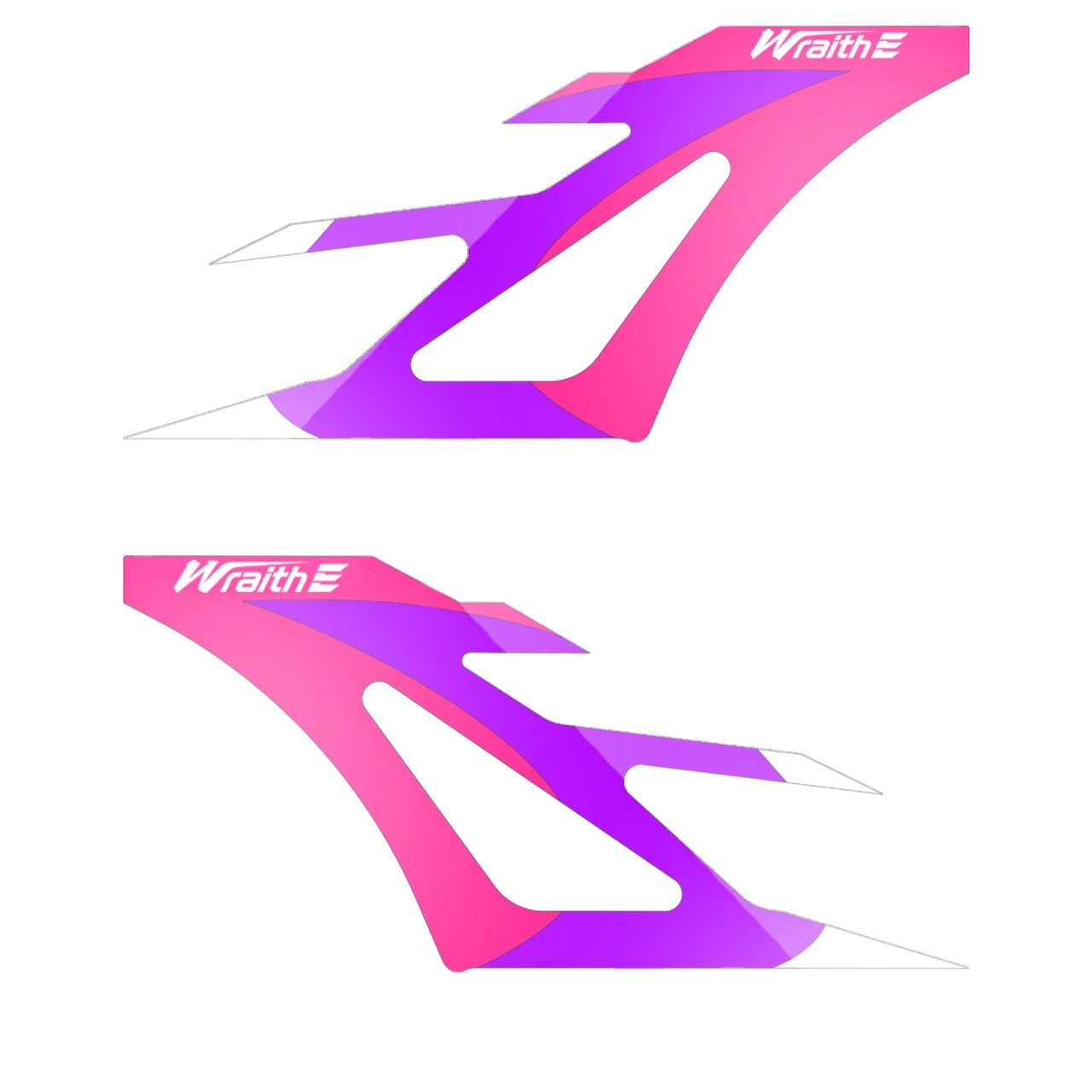 XL76B30-1 - Wraith E 760 V3 Lower Frame Sticker Purple/Pink