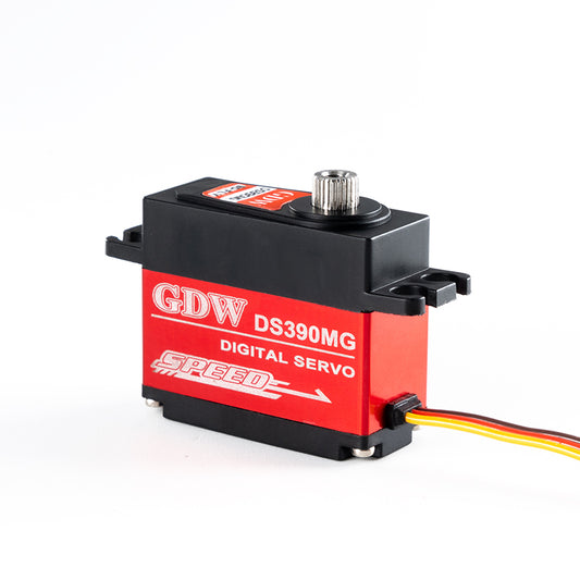 DS390MG - GDW 9KG Torque - Metal Teeth - Coreless Motor - Model Aircraft Fixed Wing - Turbojet Aircraft Medium-sized Digital Servo