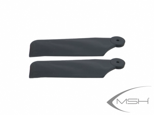 MSH PROTOS 380 Rigid tail blade black MSH41181-1