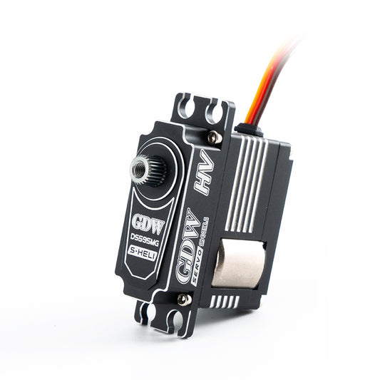 DS595MG - GDW 5.5KG Torque - Metal Shell - Steel Gear - Coreless Motor - Helicopter Narrow Frequency Locking Tail Medium-sized Digital Servo