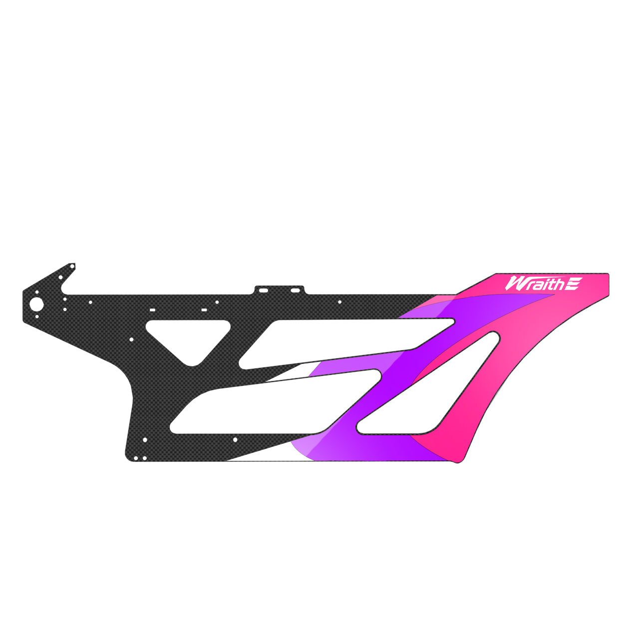 XL76B30-1 - Wraith E 760 V3 Lower Frame Sticker Purple/Pink