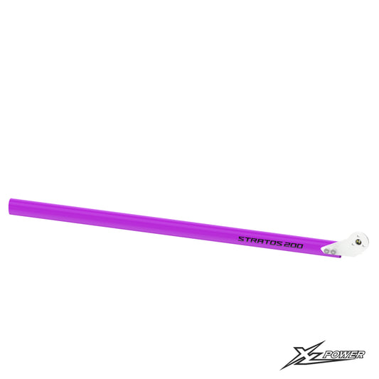 XL20T11P - Tail boom purple set