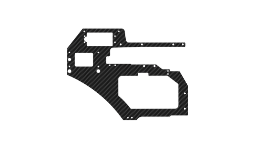 XL60NB010 - Rear carbon frame for big block