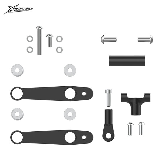 XL70V2H04 - 3 Blades radius arm set