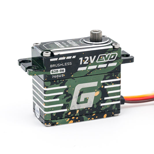 G28-06 - GDW 12V 28kg High-Voltage Digital Servo / Narrow-Band High-Voltage Servo / Swashplate Tail-Lock Servo