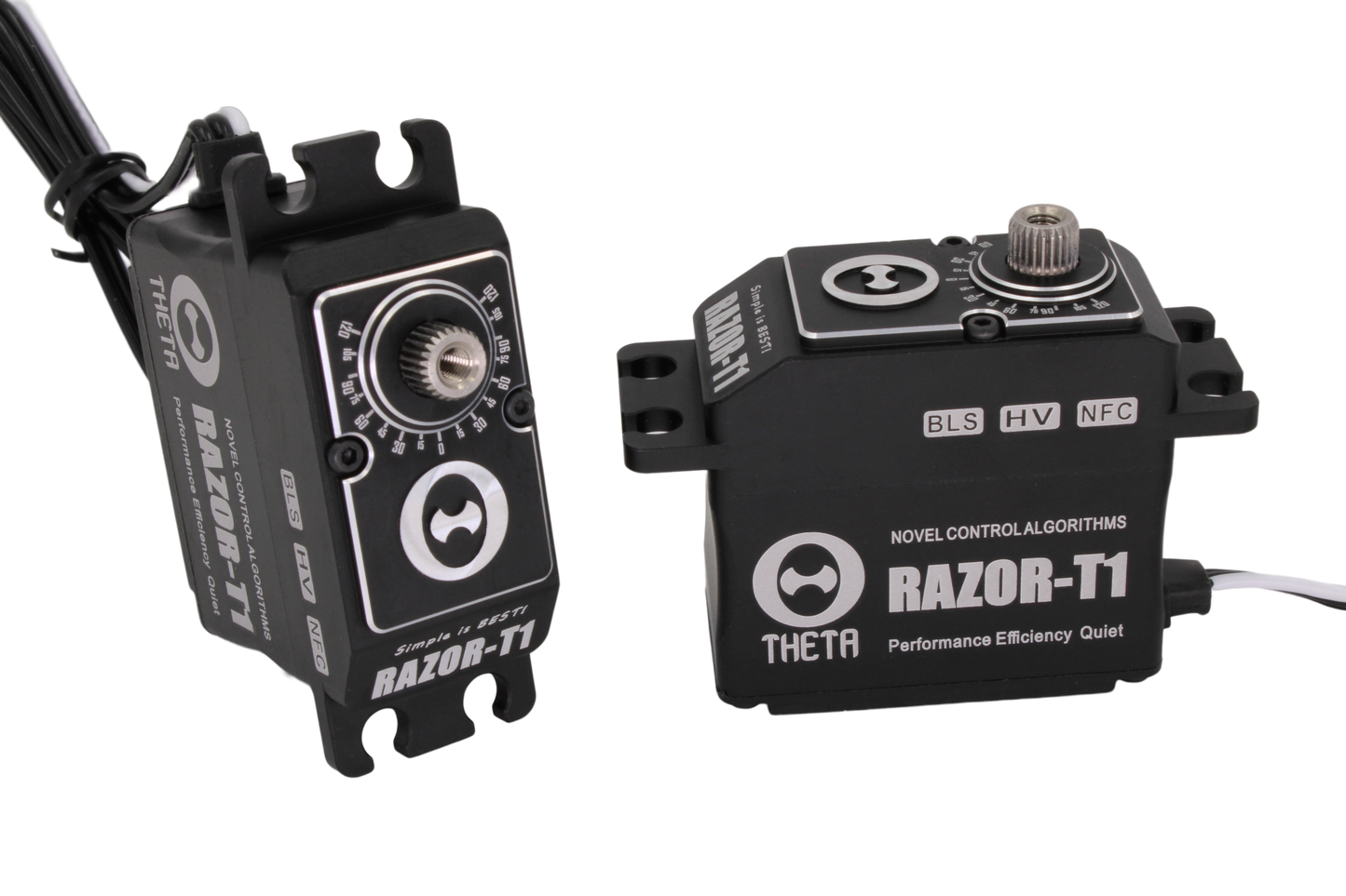  Razor-T1B - THETA Razor-T1B NFC HV Standard Brushless Tail Servo Black