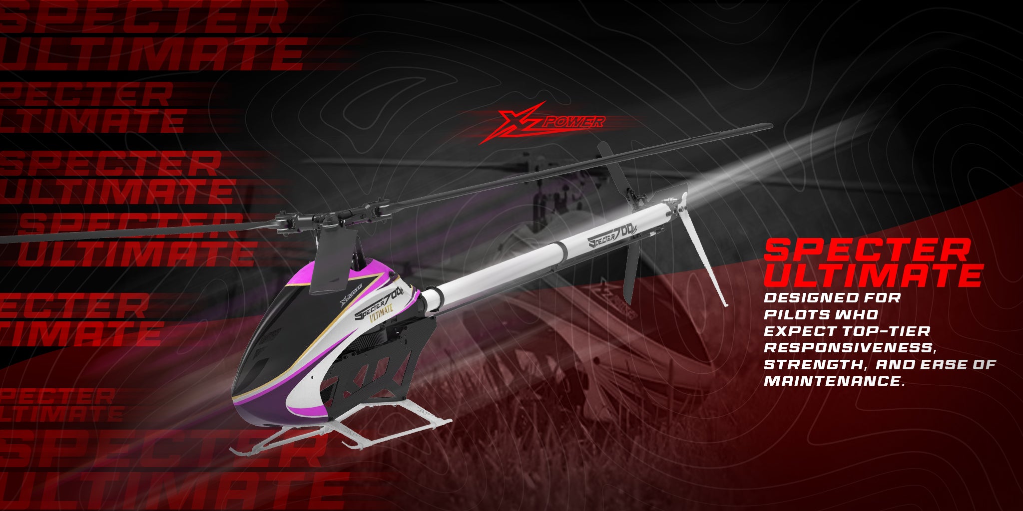 XL70V2K07 - XLPower Specter 700V2 ultimate - 3 blade set – XLPOWER